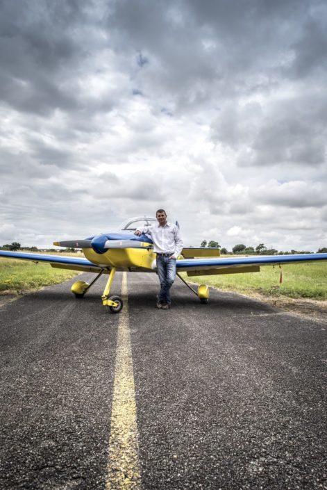 Portrait Continental passion avion Montauban