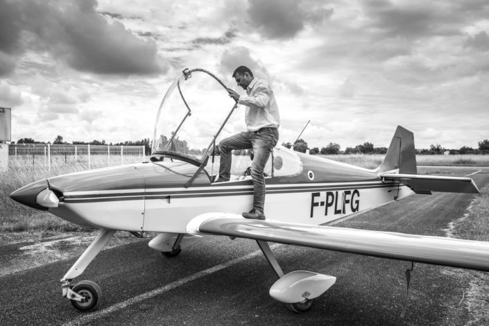 Portrait Continental passion avion Montauban