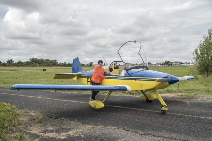 Portrait Continental passion avion Montauban