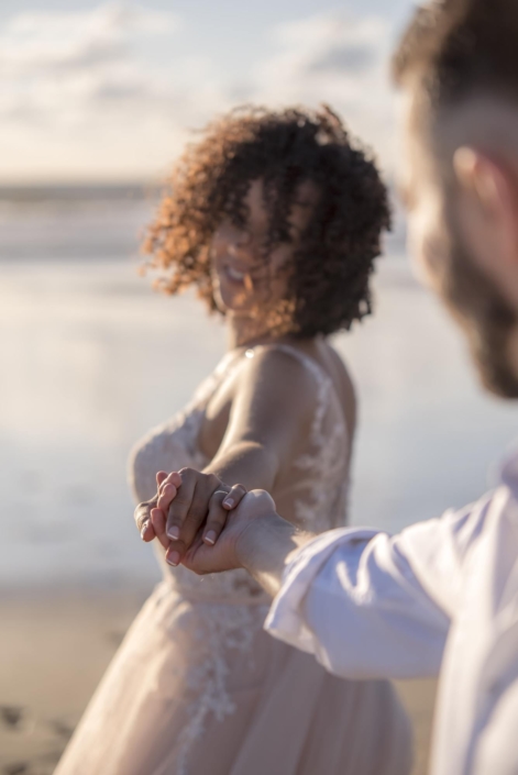 Photo mariage plage Valérie Jaubert Photographe Montauban 2020