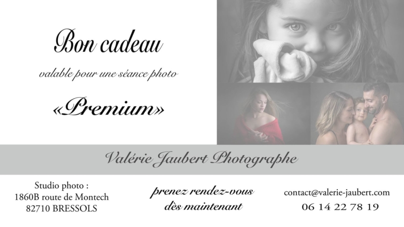 Bon Cadeau Valérie Jaubert Photographe