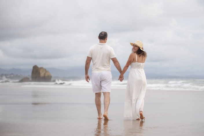 Trash the Dress - Mariée plage océan - Photographe Valérie Jaubert Montauban