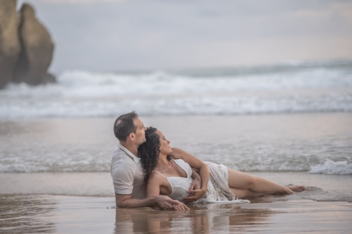 Trash the Dress - Mariée plage océan - Photographe Valérie Jaubert Montauban