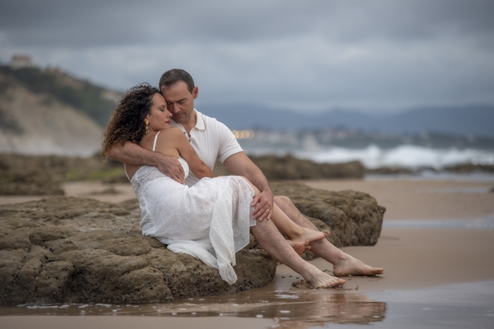 Trash the Dress - Mariée plage océan - Photographe Valérie Jaubert Montauban